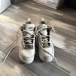 Nike Air Jordan Flight Club 91' Orewood Mid Top Pink Green Olive Colorway *good*